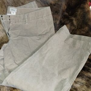 L.L. Bean Corderoy Tan Wide Leg Pants